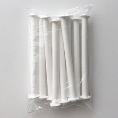 Spolpipor av plast, 10-pack